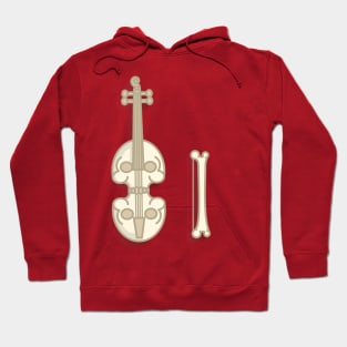 Skull violin Hoodie